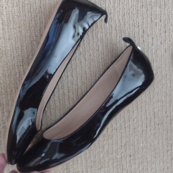 Karl Lagerfeld Patent Ballet Flats - Picture 4 of 6